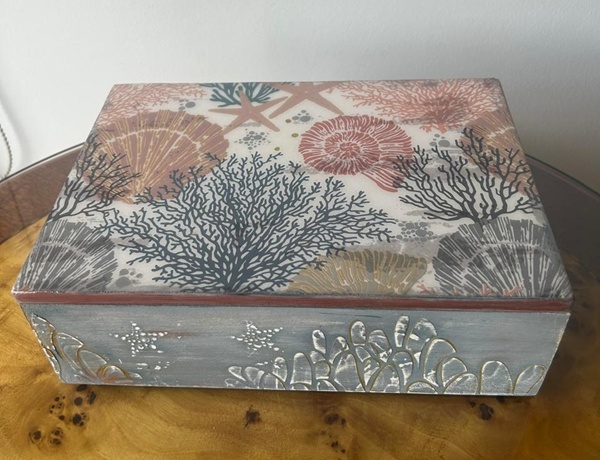 Caja marina tonos pastel