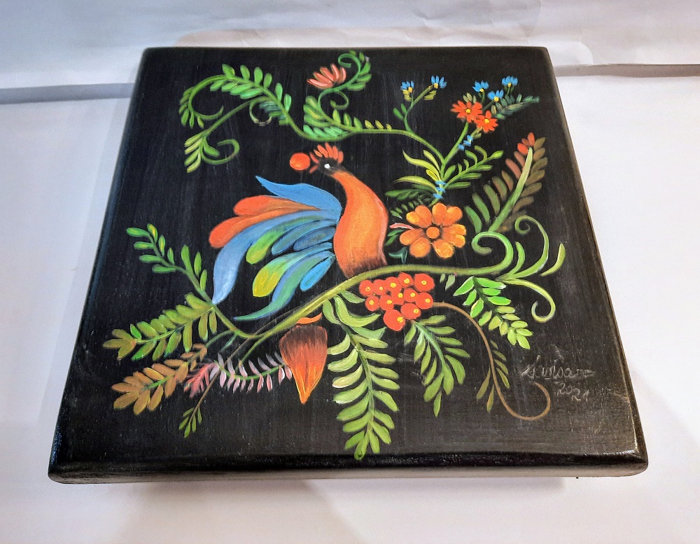 Gallo de colores