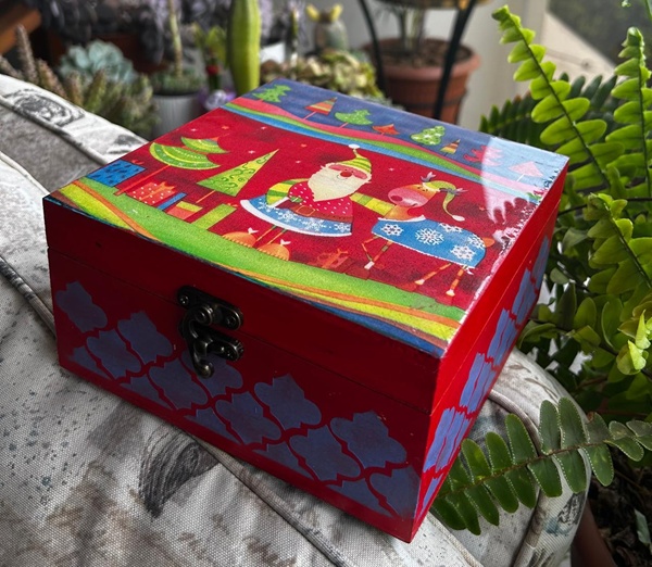 Caja Roja Papa Noel